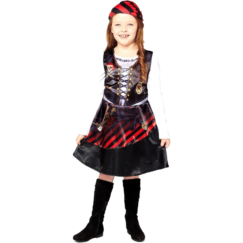 Pirate Girl Sustainable Costume - Kids