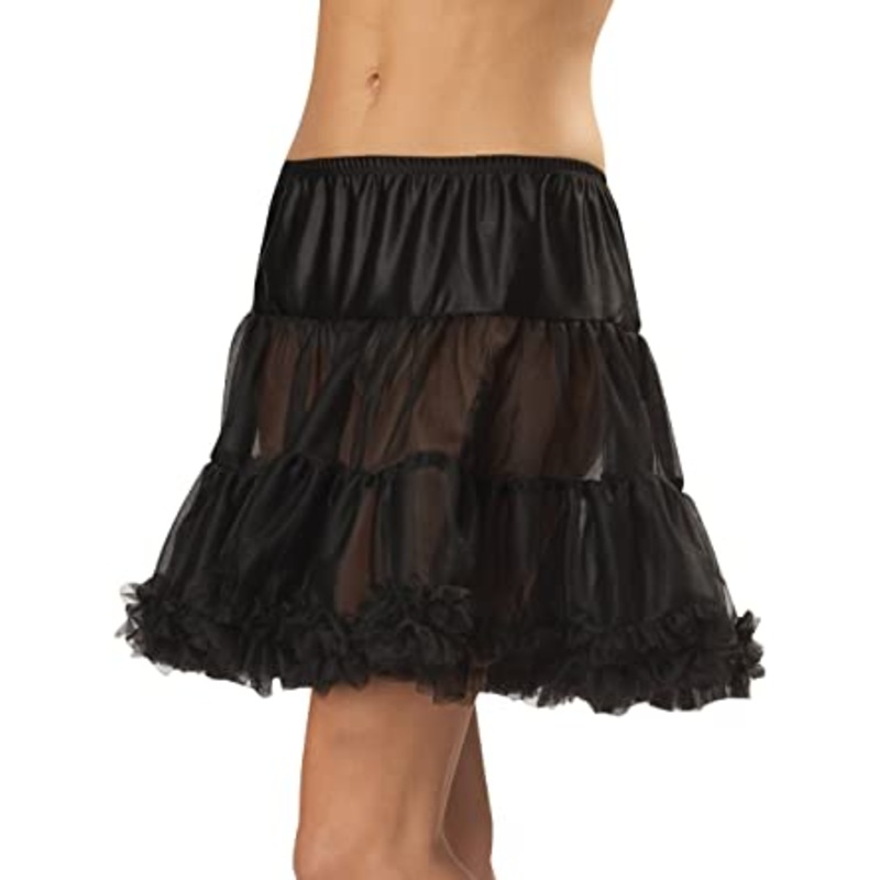 Ruffle Pettiskirt - Black