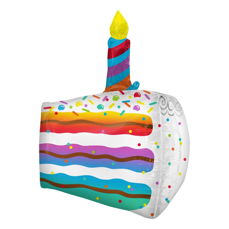 Cake Slice Ultra Shape Foil Balloons