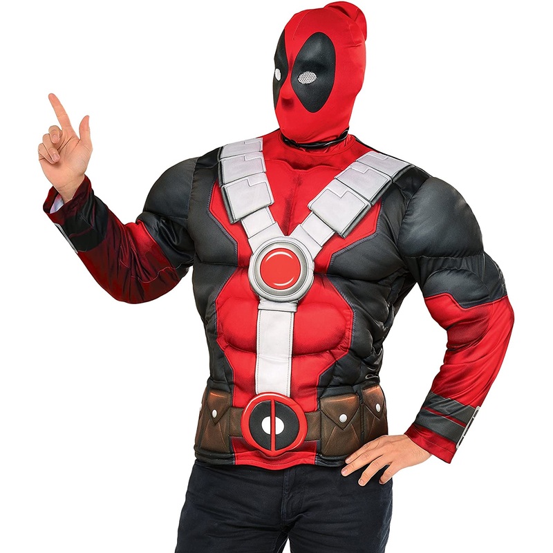 Teen Deadpool Muscle Costume