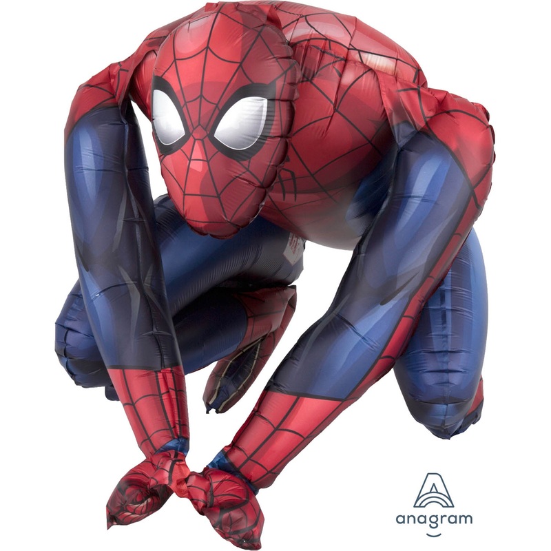 XL Spider Man Air Walkers Foil Balloon - 36" x 36"