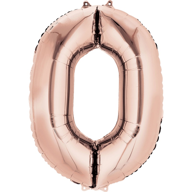 16 0 Rose Gold Air Fill Balloon