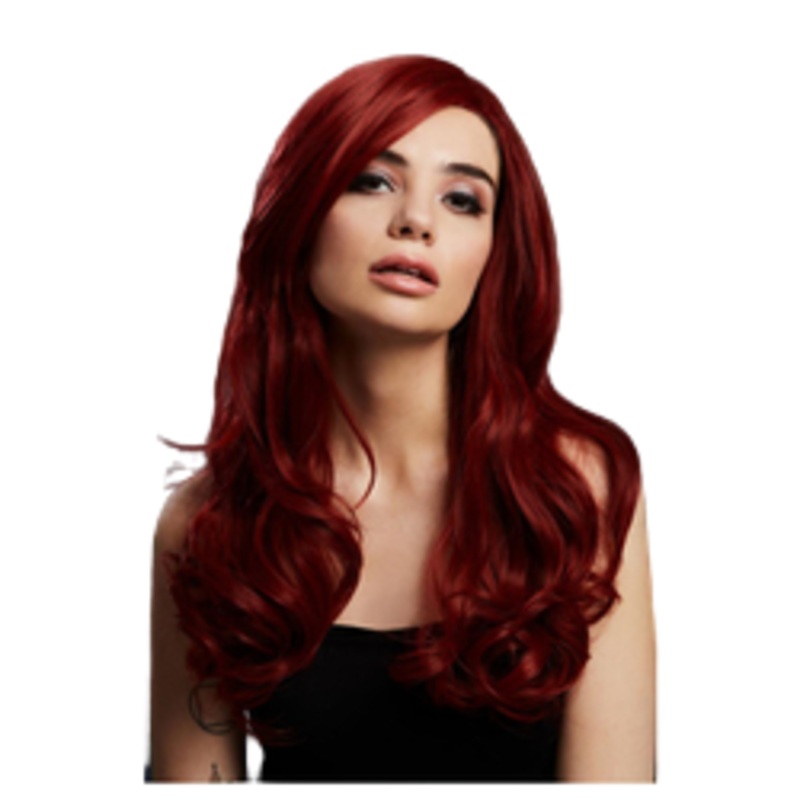 Deluxe Khloe Wig - Ruby Red