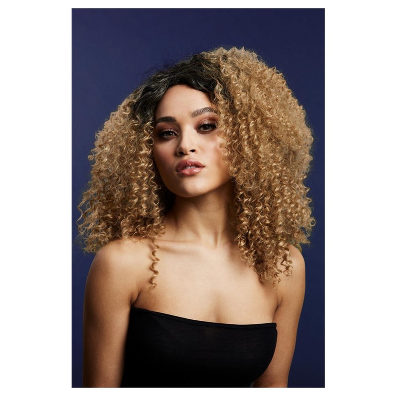 Deluxe Lizzo Wig - Caramel