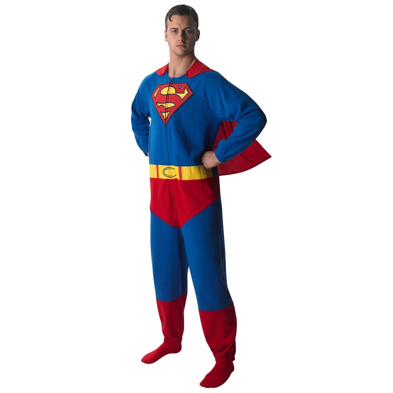 Adult Superman Onesie Costume