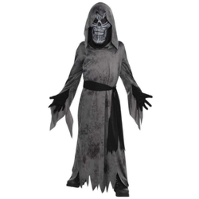 Black Ghastly Ghost Costume - Kids