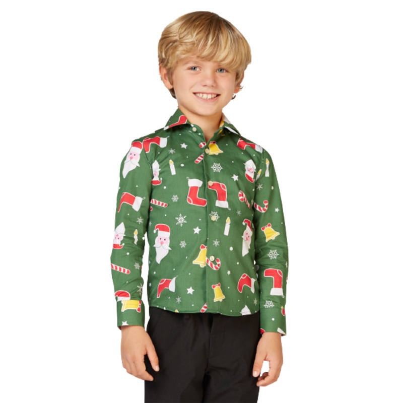 Santaboss Christmas Shirt - Kids