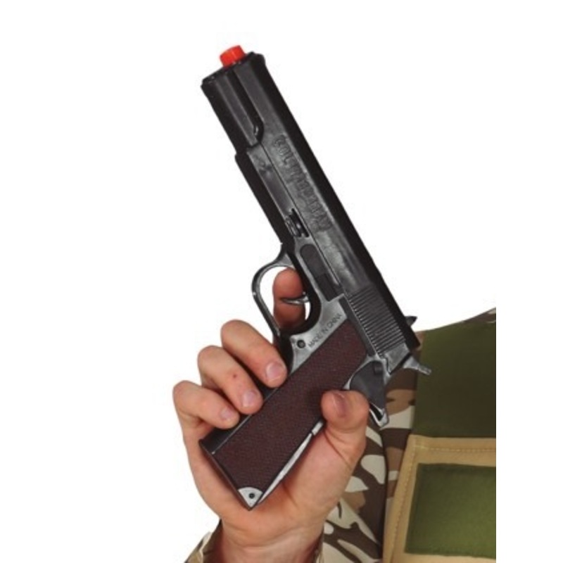 Plastic Toy Black Gun