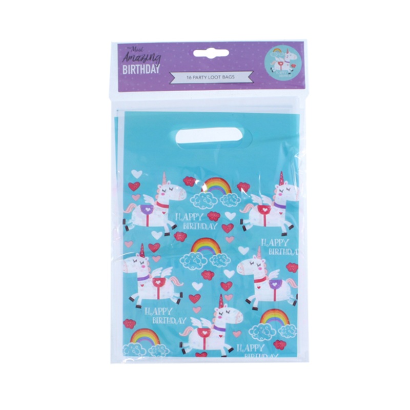 Unicorn Loot Bag - 16 Pack