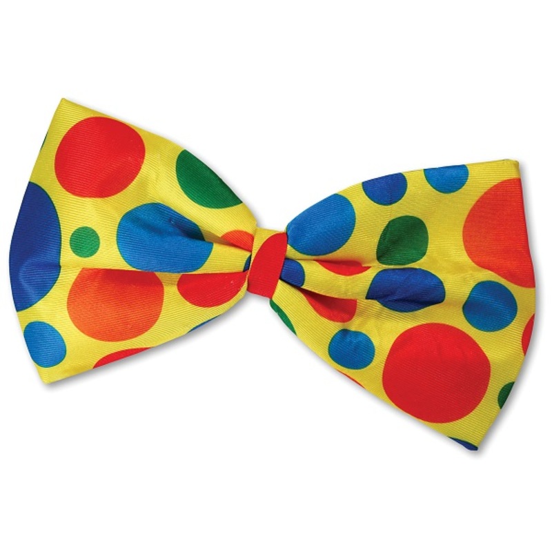 Clown Jumbo Bow Tie