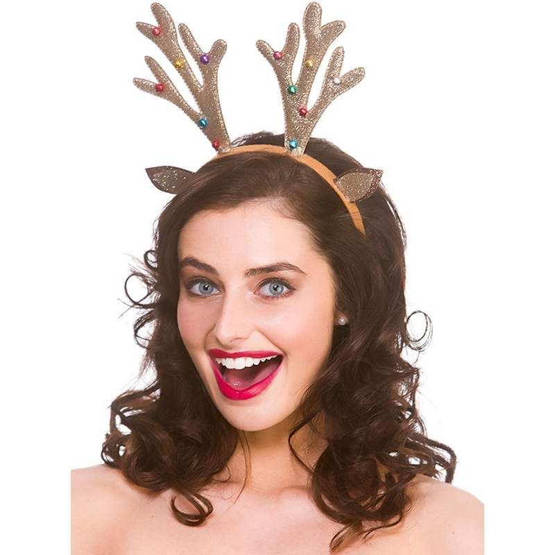 Glitter Reindeer Antlers