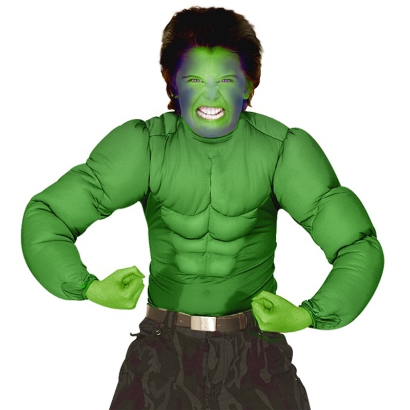 Green Super Muscle shirt - Tween