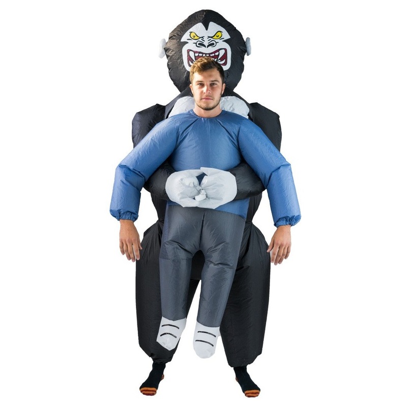 Inflatable Lift Me Up Gorilla Costume