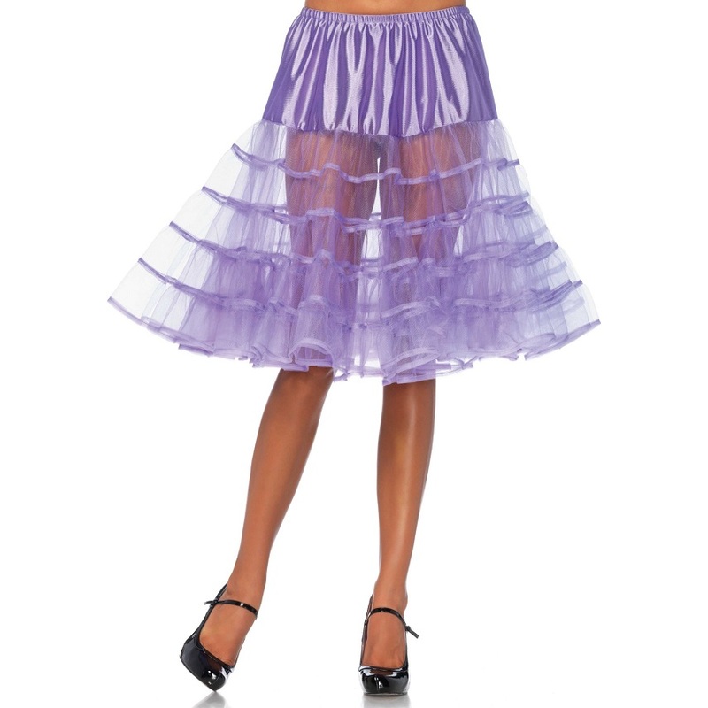 Knee Length Petticoat - Lavender
