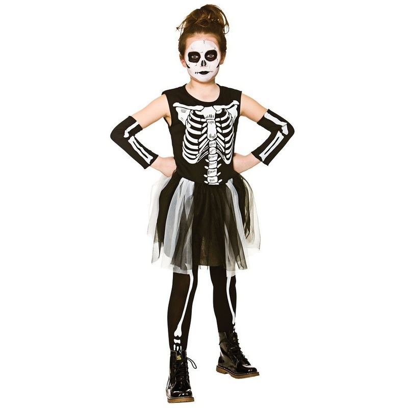 Tween Skelebones Costume
