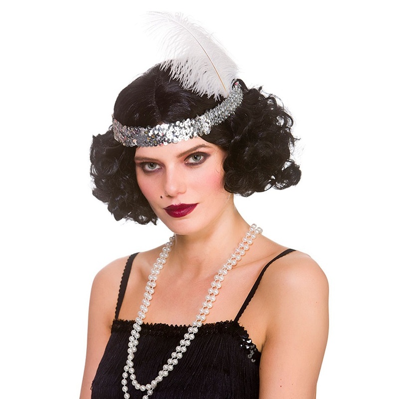 1920's Flapper Wig - Black