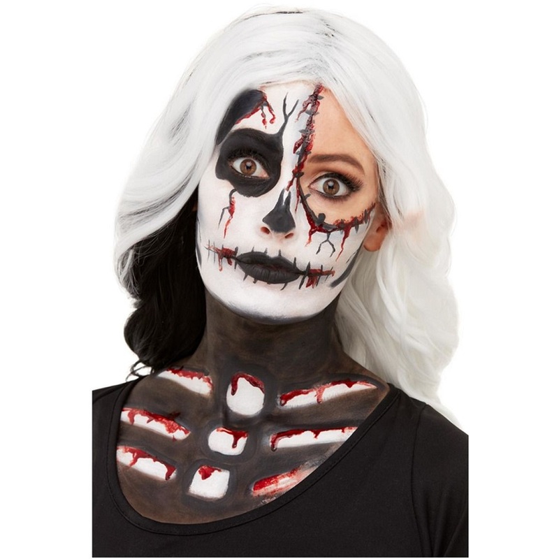 Skeleton Make-Up FX Kit with Blood