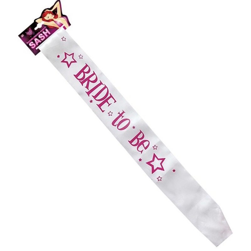 Bride To Be Satin Sash