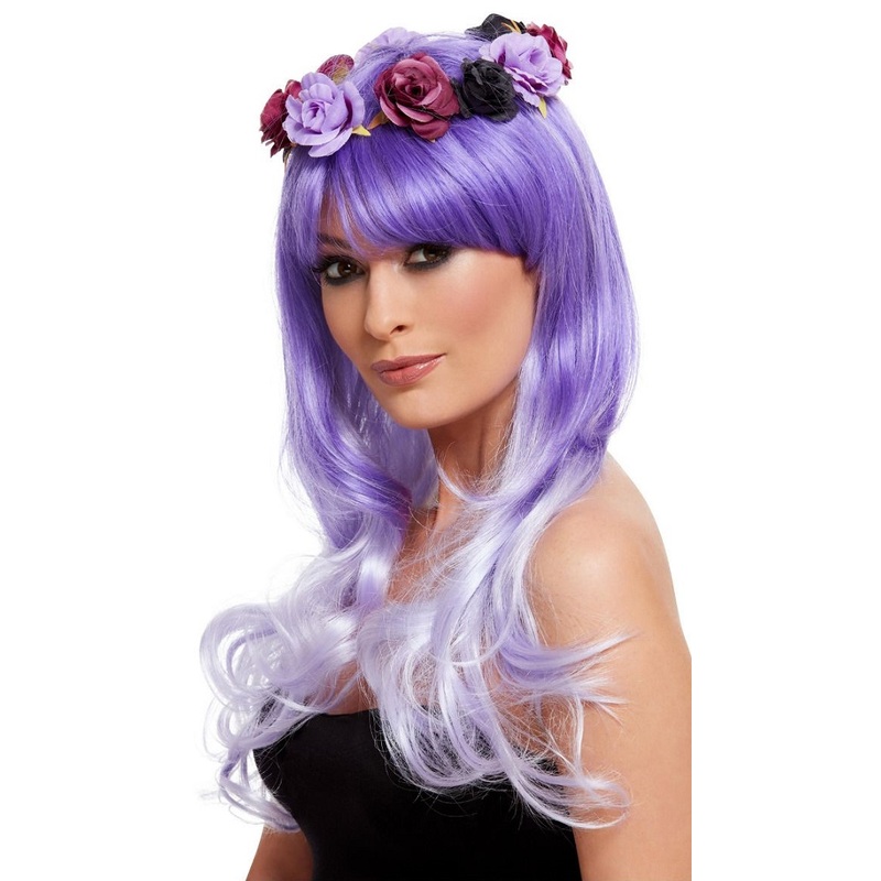 Day Of The Dead Glam Wig