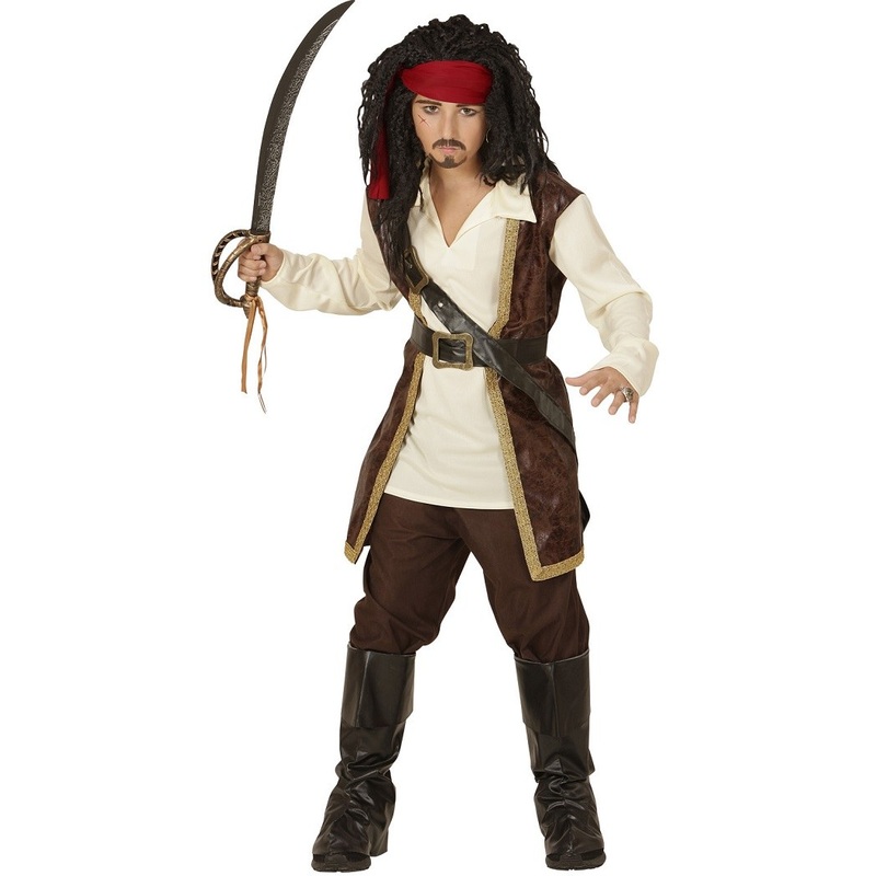 Caribbean Pirate Kids Costume