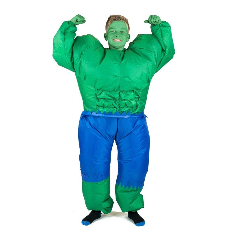 Inflatable Hulk Costume - Kids