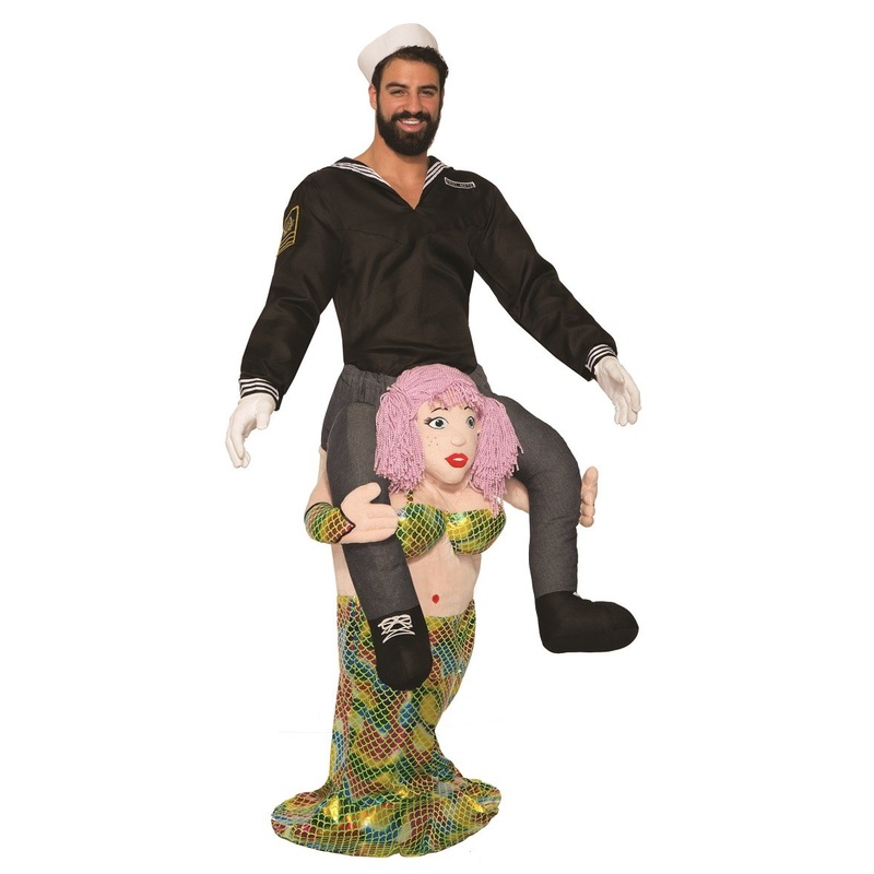 Piggyback Mermaid Costume