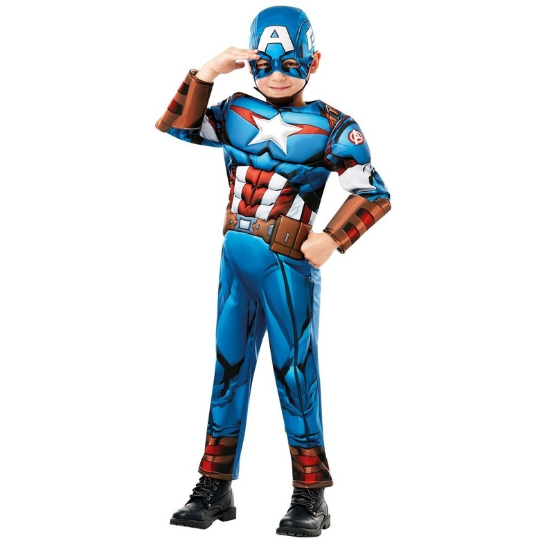 Avengers Assemble Deluxe Captain America Costume