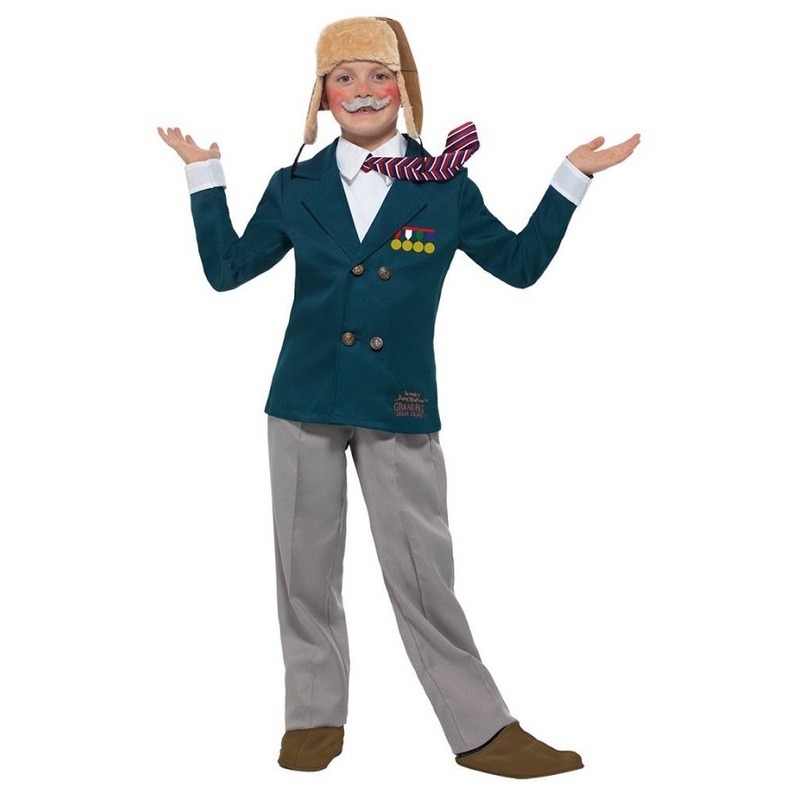 David Walliams Deluxe Grandpa's Great Escape Costume - Kids