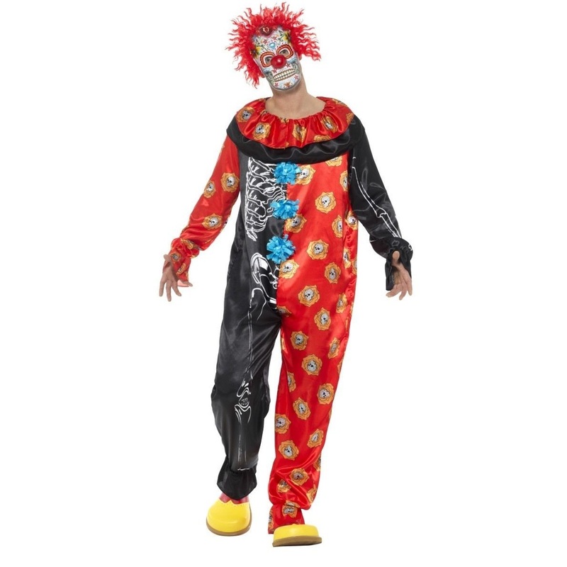 Deluxe Day Of The Dead Clown