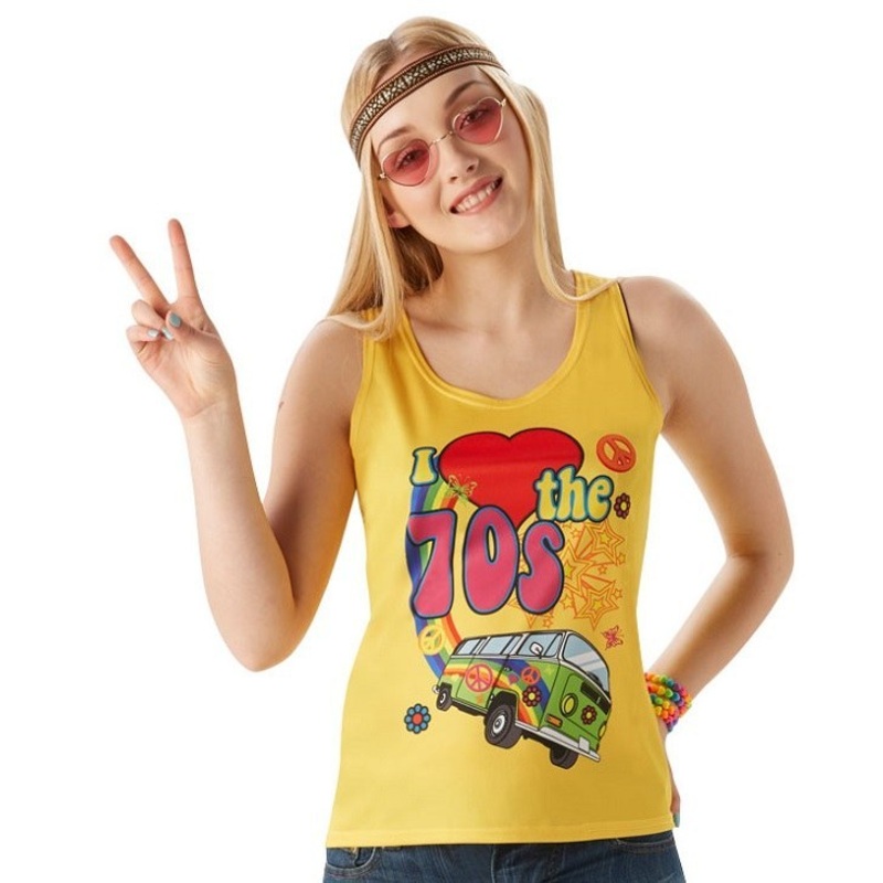 "I Love 70's" Vest Top