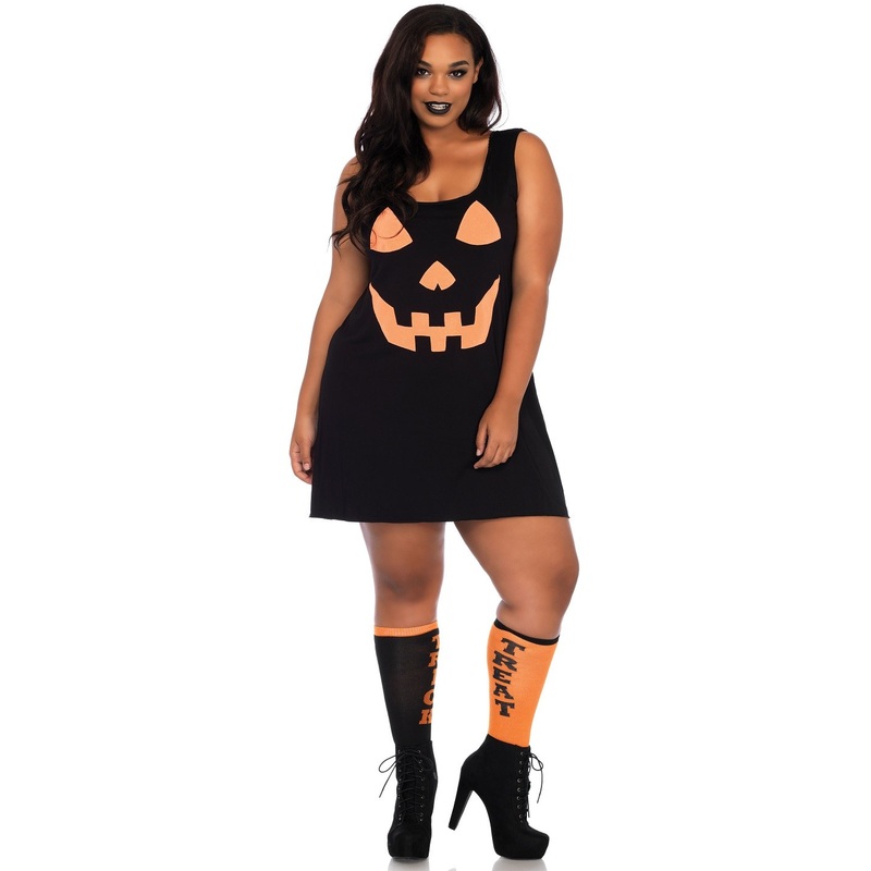 Jersey Pumpkin Dress - Plus Size