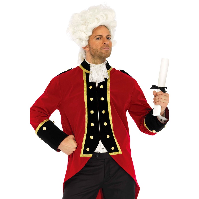 Mens Red Coat