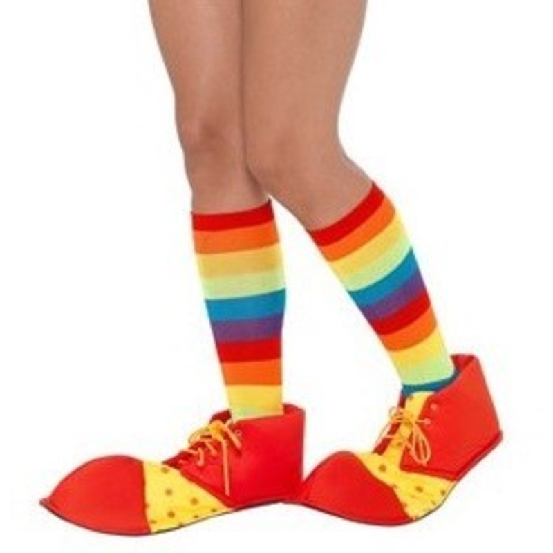 Spotty Clown Shoe Covers