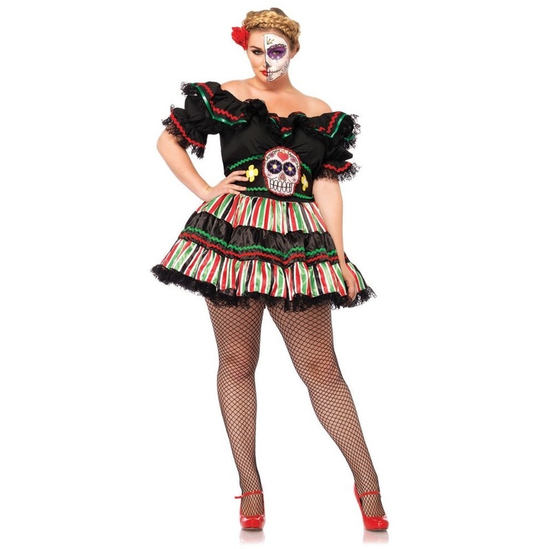 Day of the Dead Doll - Plus Size