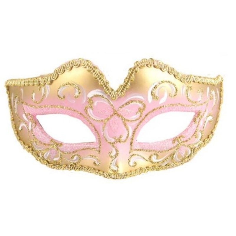 Glitter Eye Mask - Pink