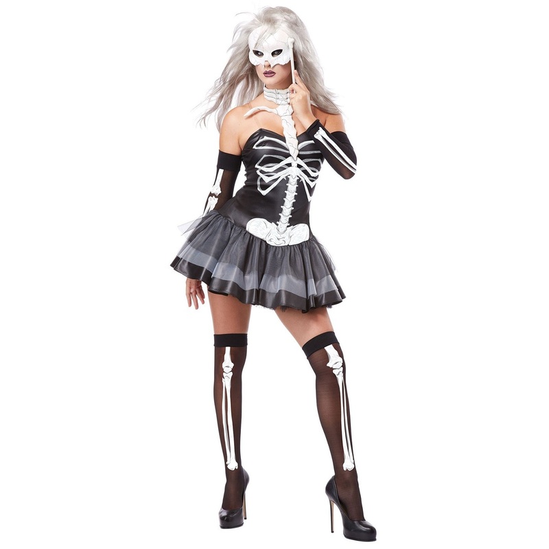 Skeleton Masquerade Costume