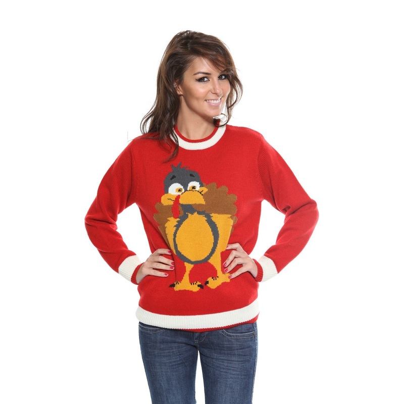 Christmas Turkey Jumper - Ladies
