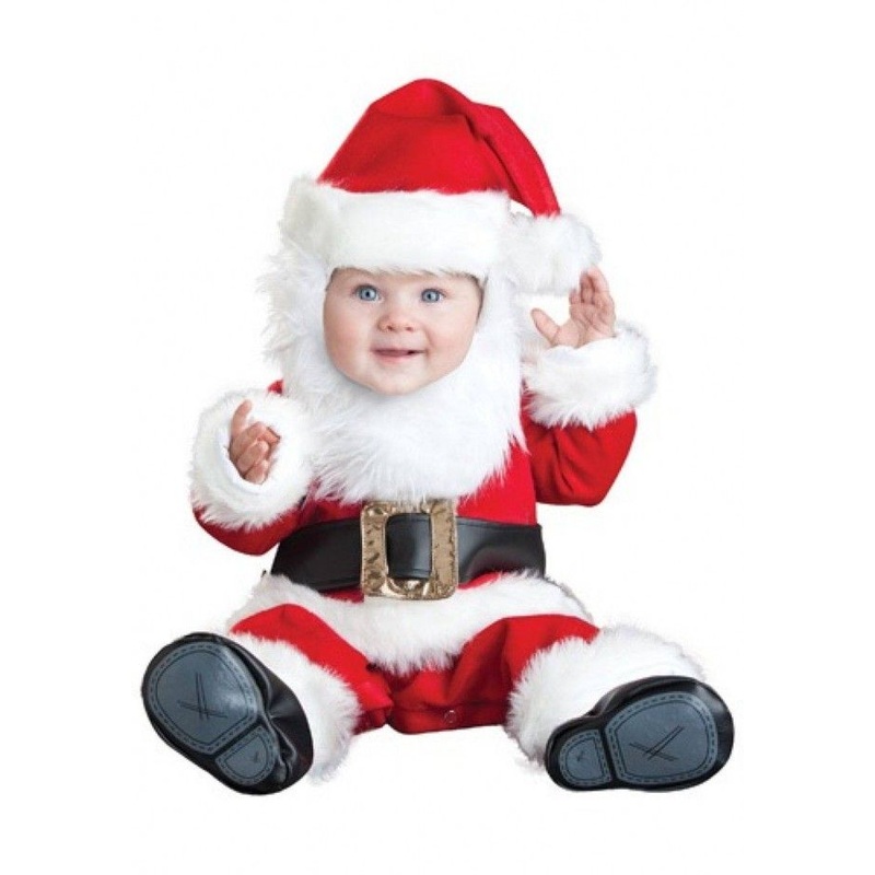 Deluxe Baby Lil Santa Costume
