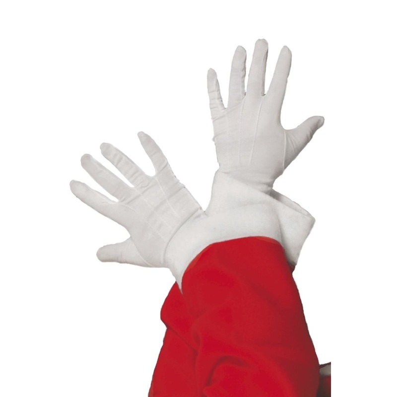 Short White Gloves