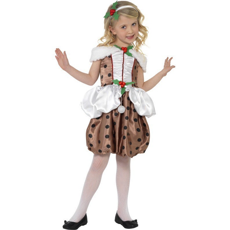 Tween Christmas Pudding Costume