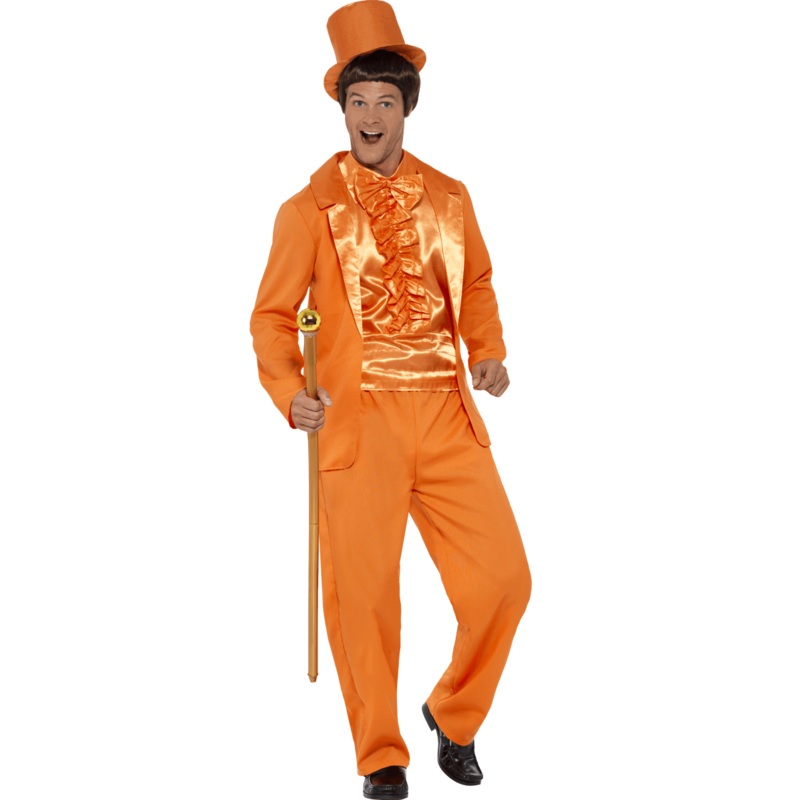 90's Stupid Tuxedo Costume - Orange