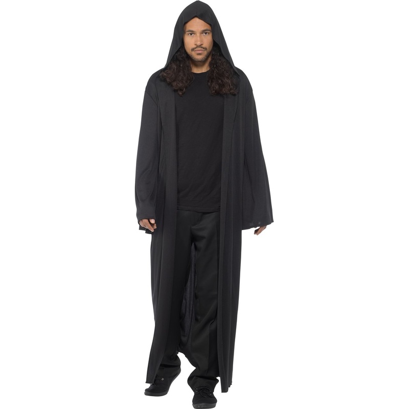 Black Hooded Robe