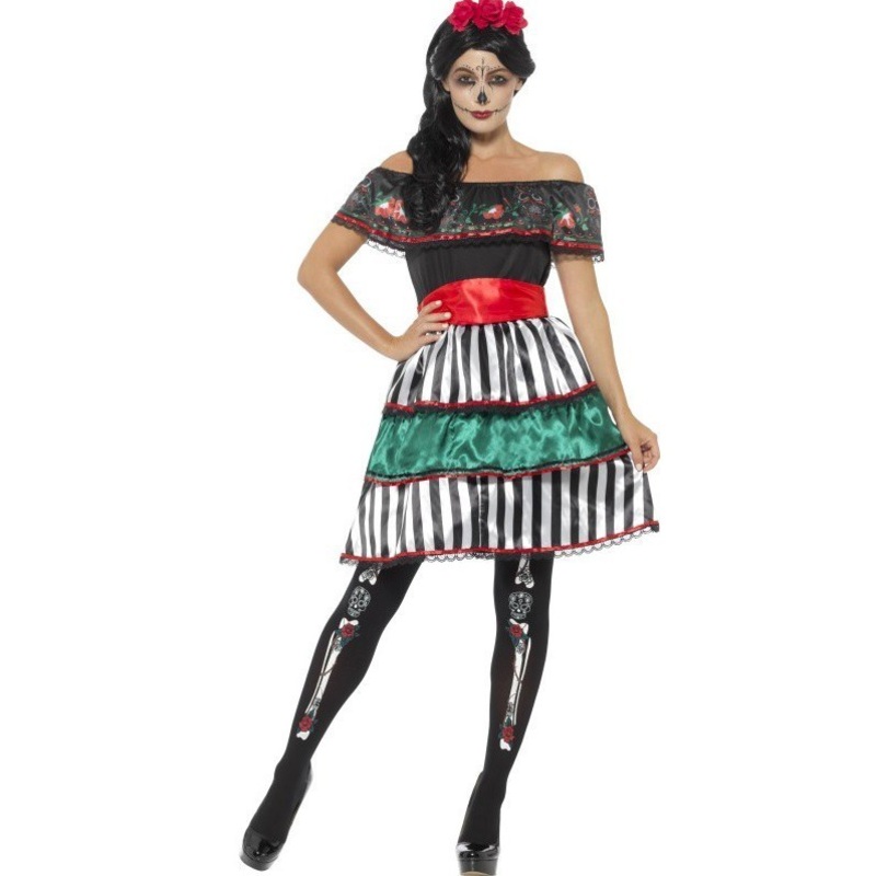 Day of the Dead Senorita Doll Costume