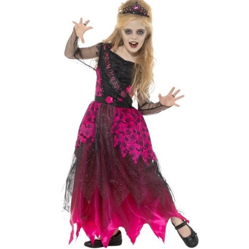 Deluxe Gothic Prom Queen Costume - Kids
