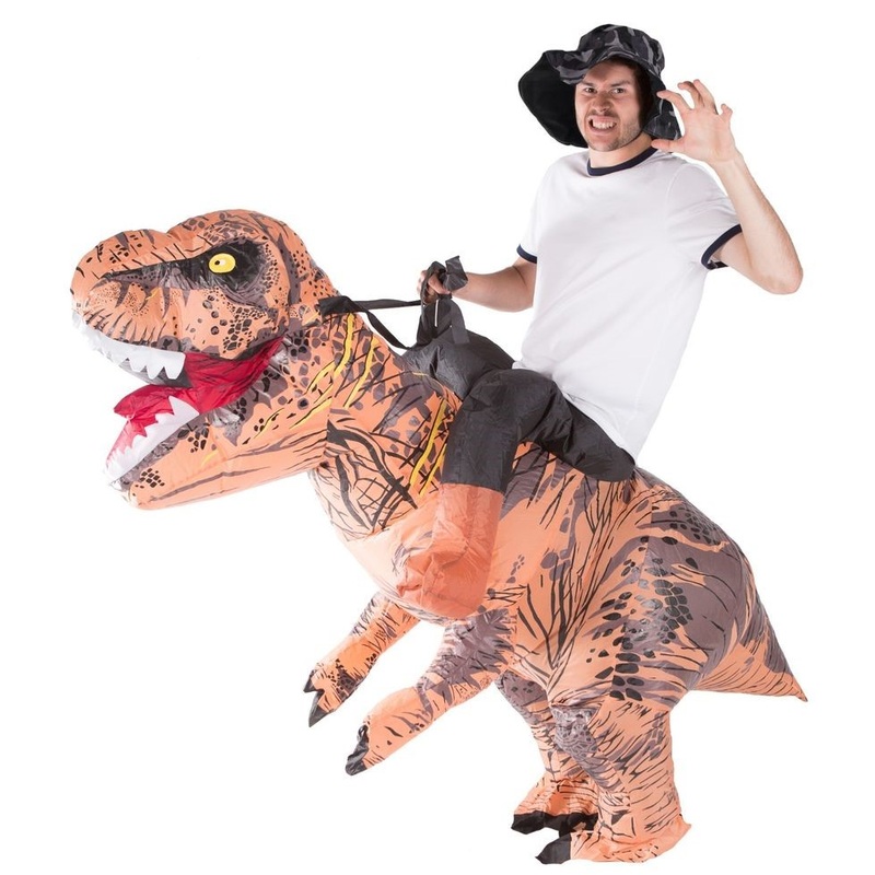 Inflatable T-Rex Ride On Costume