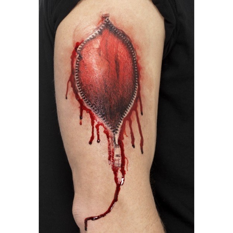 Ripped Skin Tattoo Transfer