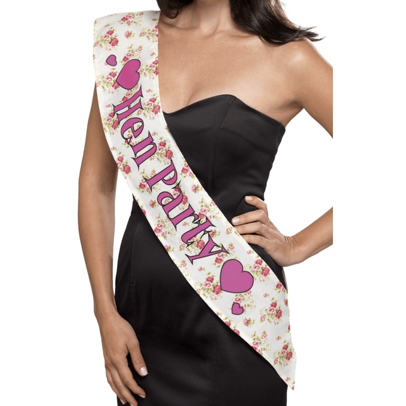 Vintage Hen Party Sash