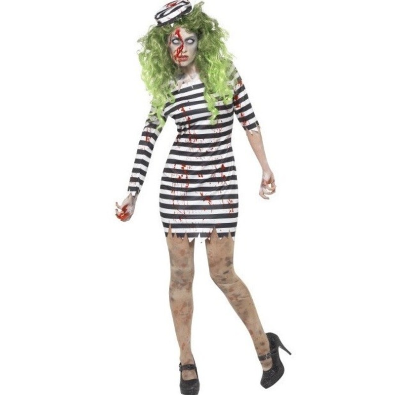 Zombie Jail Bird Costume