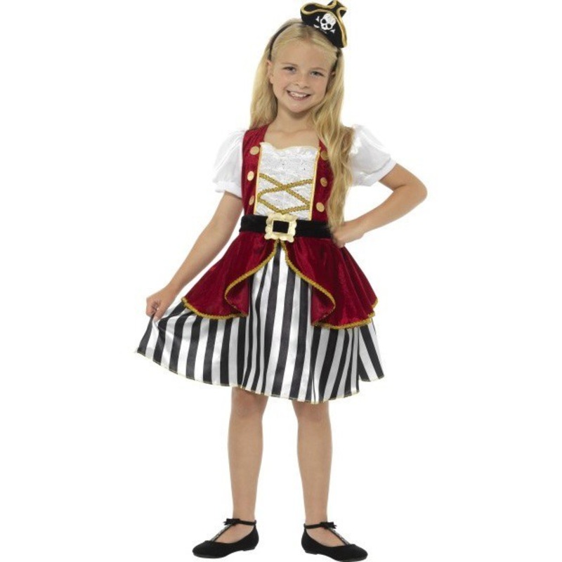 Deluxe Pirate Girl Costume - Kids