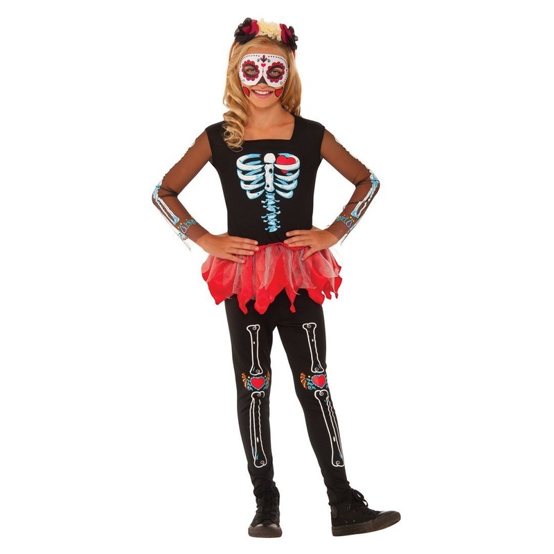 Scared To The Bone Costume - Kids